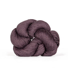 Load image into Gallery viewer, Mojave: Versatile sport/DK weight cotton/linen blend yarn: Plum Brown