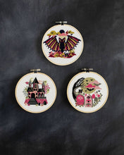 Load image into Gallery viewer, 'The Vampire Bat' Cross Stitch Kit