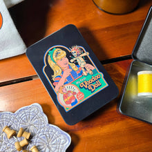 Load image into Gallery viewer, My First Voodoo Doll Hinged Notions Tin