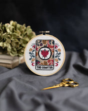 Load image into Gallery viewer, 'The Crafter' Tarot Cross Stitch Kit