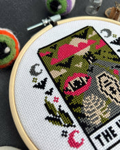 Load image into Gallery viewer, 'The Vampire' Halloween Cross Stitch Kit