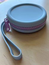 Load image into Gallery viewer, The Squishcase Notions Neon Organizer Mini Bag Charm Storage: Light blue