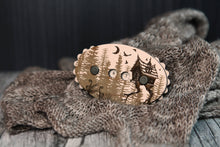 Load image into Gallery viewer, Baba Yaga Forest House Row Counter for knitting and crochet