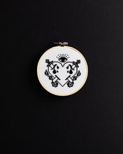 Load image into Gallery viewer, 'Gothic Heart' Cross Stitch Kit