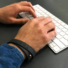 Load image into Gallery viewer, Wrist Ruler: Black