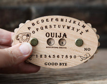 Load image into Gallery viewer, Wooden Ouija Board Style Knitting Row Counter with Dials