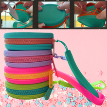 Load image into Gallery viewer, The Squishcase Notions Neon Organizer Mini Bag Charm Storage: Blue