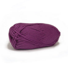 Load image into Gallery viewer, Skipper: sport weight un-mercerized cotton yarn: Pink Raspberry
