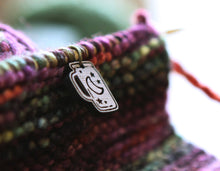 Load image into Gallery viewer, Apothecary Knitting Stitch Markers Set of 6