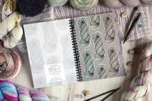 Load image into Gallery viewer, The Knitter's Design & Project Notebook / Pastel Rainbow