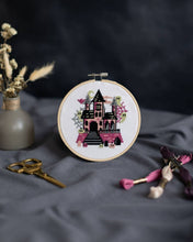 Load image into Gallery viewer, 'The Haunted House' Cross Stitch Kit