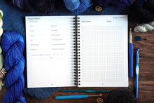 Load image into Gallery viewer, The Crochet Design & Project Notebook / Sea