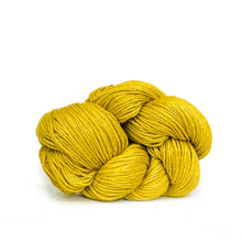 Load image into Gallery viewer, Mojave: Versatile sport/DK weight cotton/linen blend yarn: Mustard Yellow