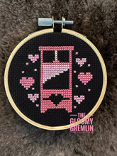 Load image into Gallery viewer, Guillotine, Pink - Cross Stitch Kit