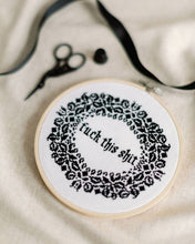 Load image into Gallery viewer, 'Fuck This Shit' Cross Stitch Kit
