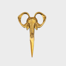 Load image into Gallery viewer, Jumbo Elephant Scissors – Brass Finish