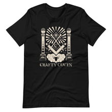 Load image into Gallery viewer, Crafty Coven T-Shirt (Design on Front)
