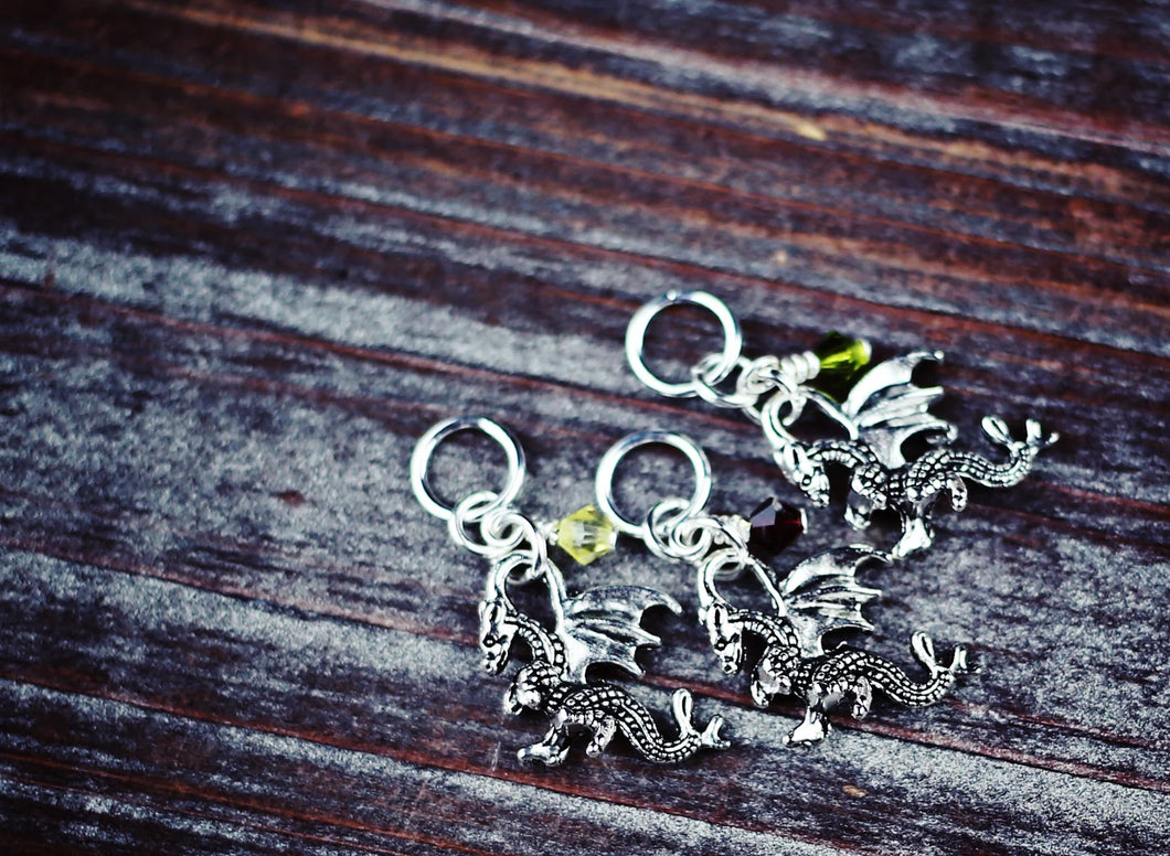 Mother of Dragons Stitch Markers Set of 3