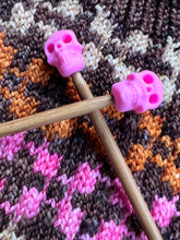 Load image into Gallery viewer, Skull Needle Stoppers (Color Options)