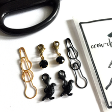 Load image into Gallery viewer, Crow-chet Crochet Stitch Marker Pack
