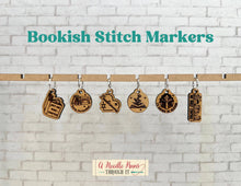 Load image into Gallery viewer, Bookish - Stitch Markers (set of 6)
