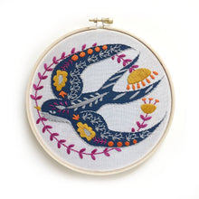 Load image into Gallery viewer, Swallow Embroidery Kit
