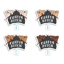 Load image into Gallery viewer, Crafty Bitch Sticker: Matte / A
