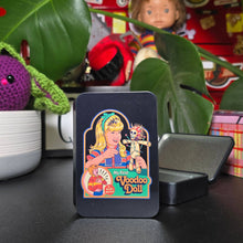 Load image into Gallery viewer, My First Voodoo Doll Hinged Notions Tin
