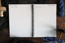 Load image into Gallery viewer, The Spinner's Project Notebook / Storm

