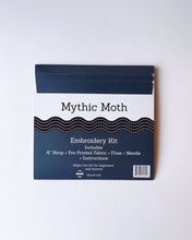 Load image into Gallery viewer, Mythic Moth Embroidery Kit

