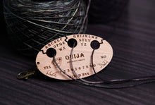 Load image into Gallery viewer, Ouija Board knitting &amp; crochet yarn separator 3 hole divider
