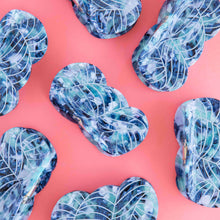 Load image into Gallery viewer, Blue Yarn Skein Hair Claw Clip
