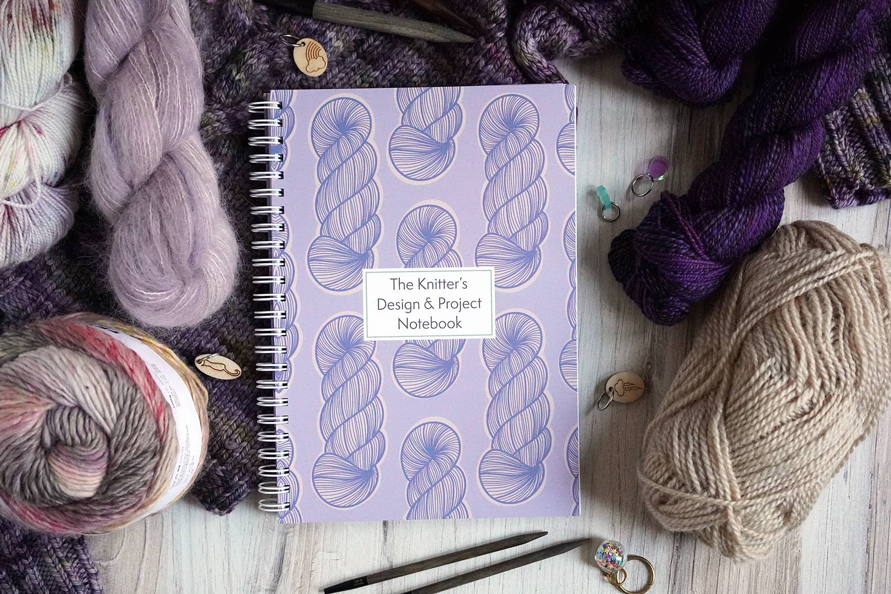 The Knitter's Design & Project Notebook / Lavender – Knitting is Metal
