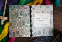 Load image into Gallery viewer, The Spinner's Project Notebook / Rainbow
