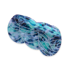Load image into Gallery viewer, Blue Yarn Skein Hair Claw Clip
