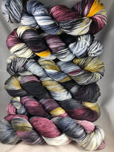 Load image into Gallery viewer, Creature of the Night - Small Batch Hand Dyed Yarn: Best of the Worsted/DK
