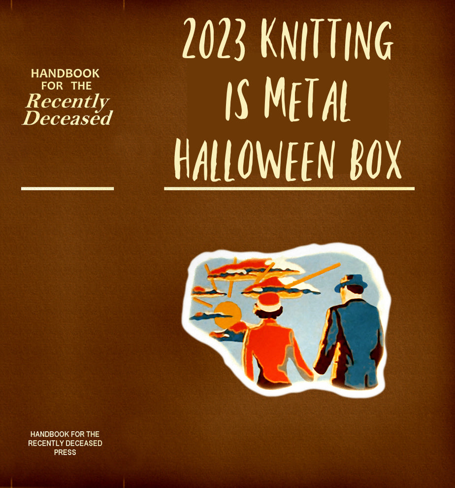 PRESALE: Knitting is Metal 2023 Halloween Box- Beetlejuice Inspired