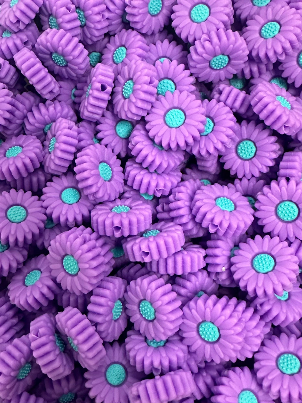 Purple Boho Flower Needle Stoppers