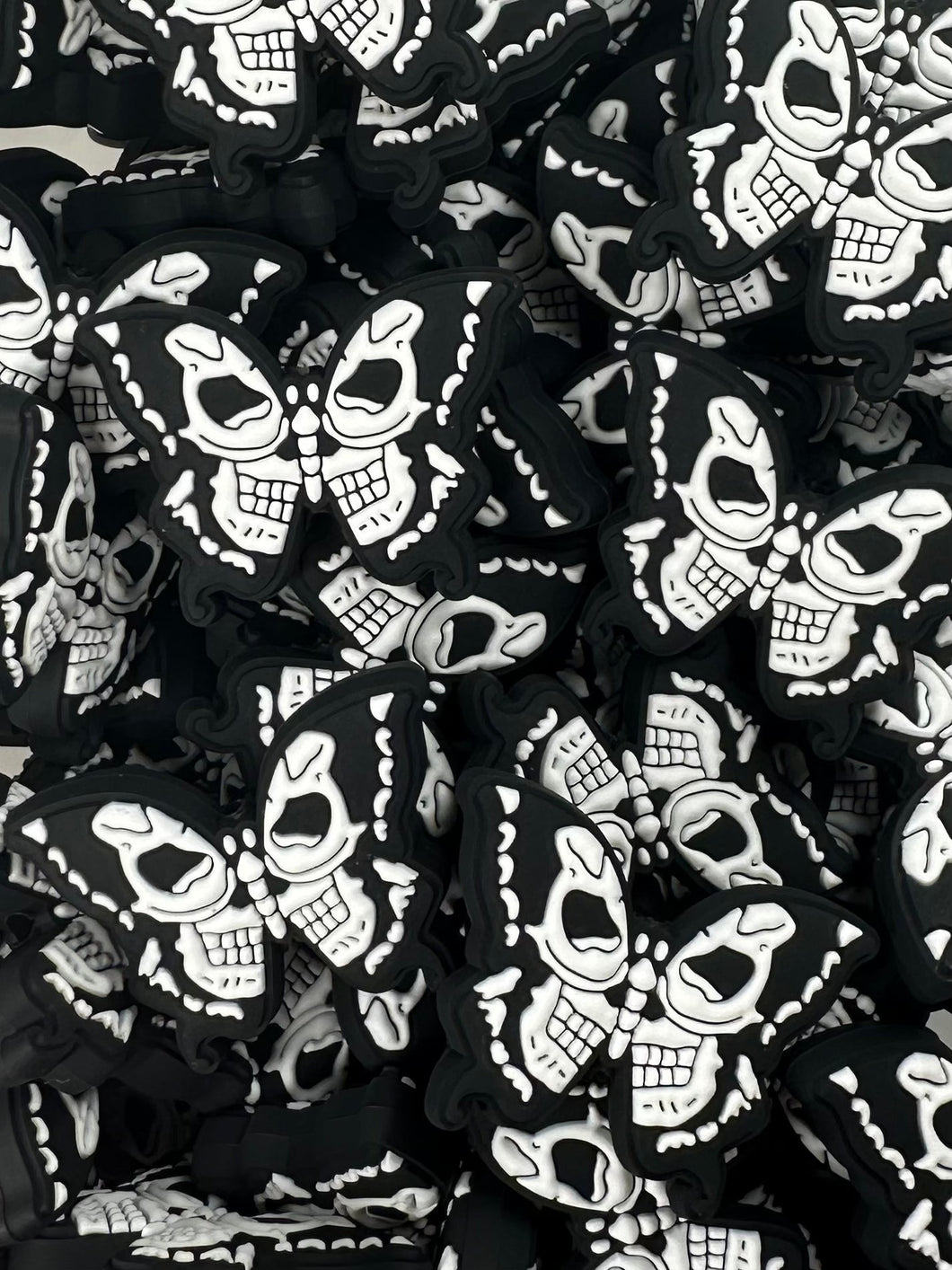 Skull Winged Butterfly Needle Stoppers