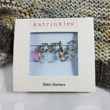 Load image into Gallery viewer, Stars &amp; Moons Stitch Marker Set
