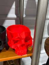 Load image into Gallery viewer, Skull Yarn Bowl: Red
