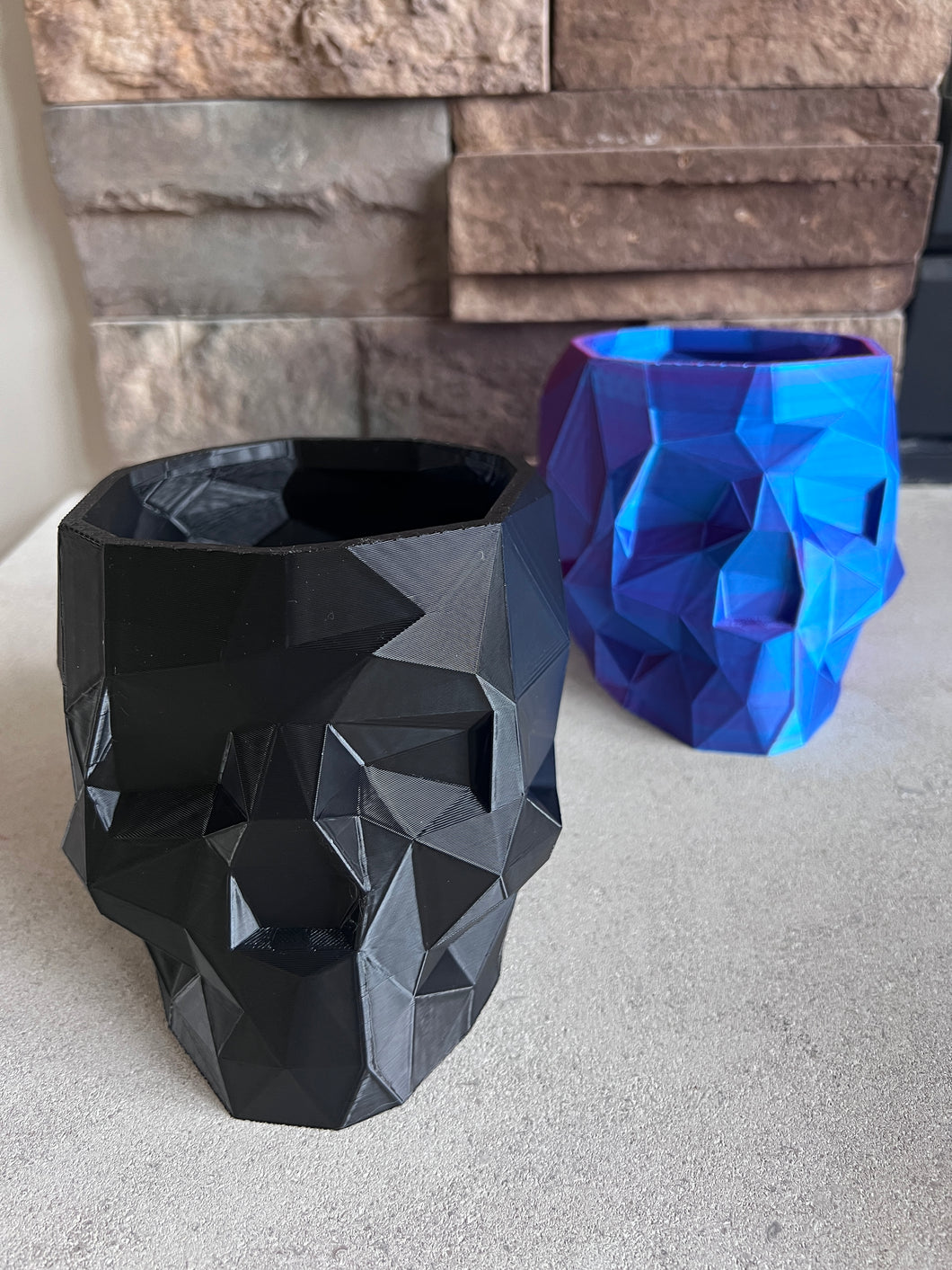 Skull Planter/Yarn Bowl