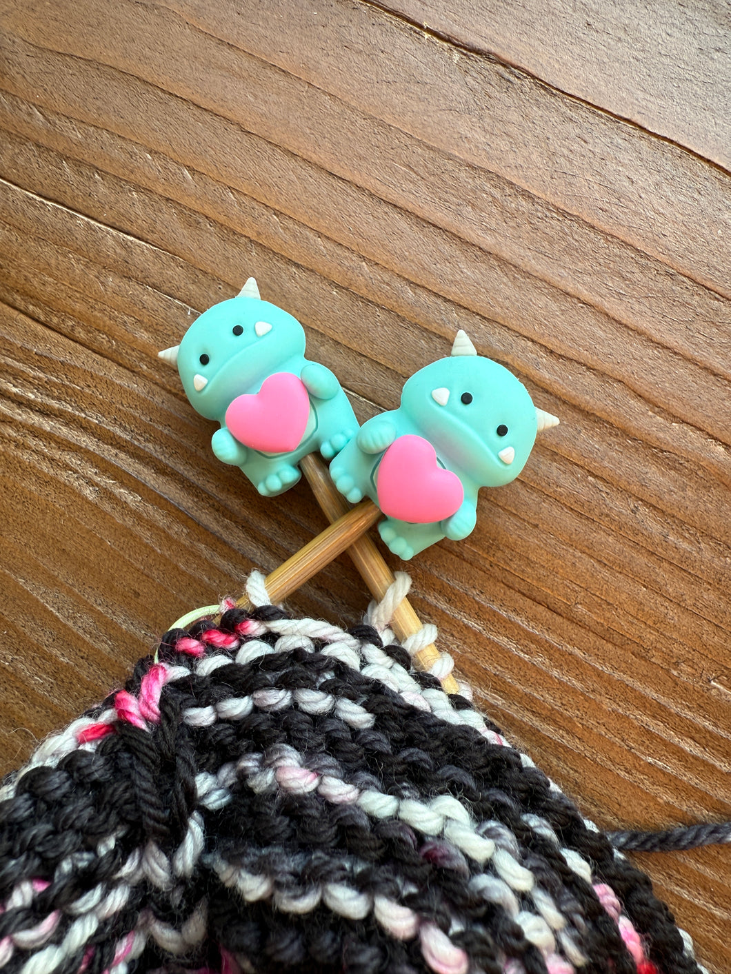 Aqua Love Monster Needle Stoppers
