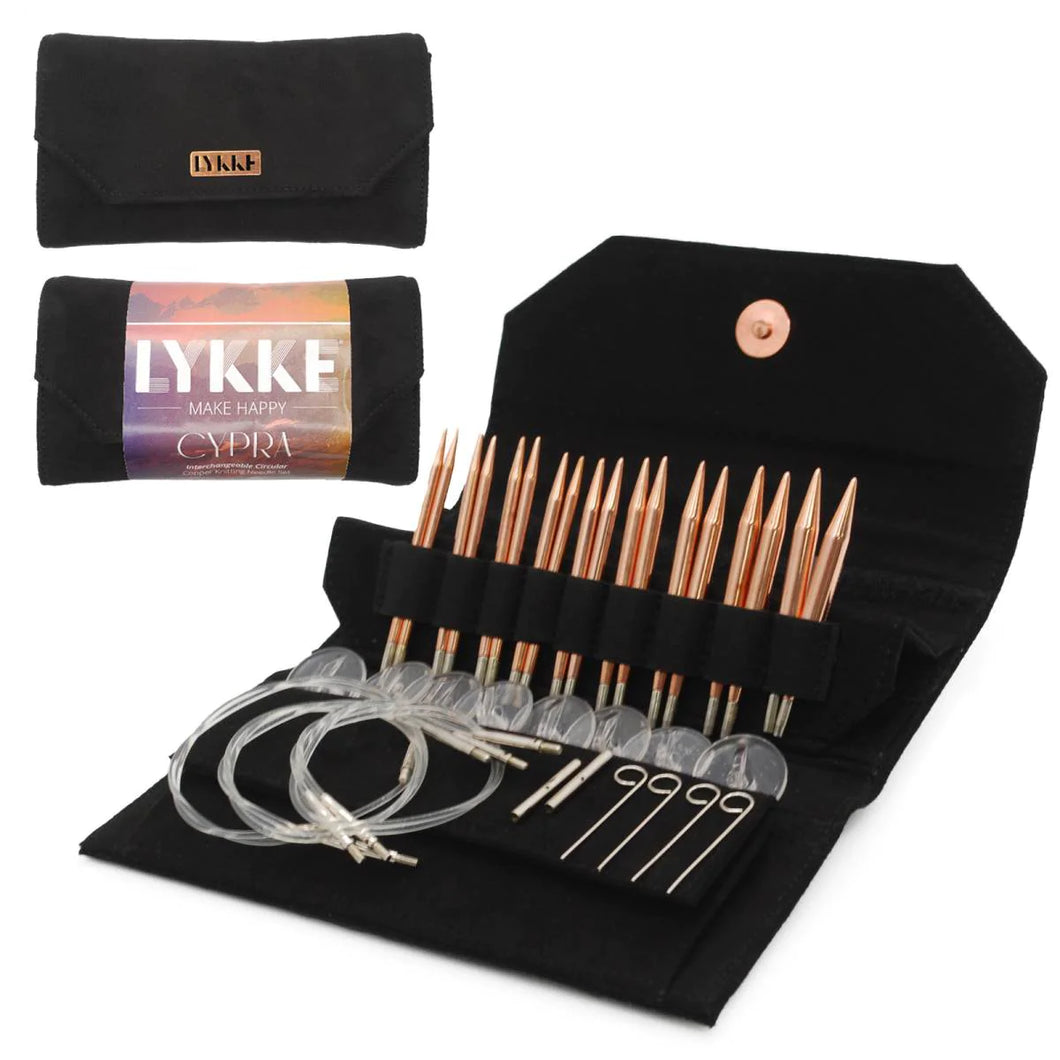 LYKKE 3.5” Cypra Copper Interchangeable Needle Set