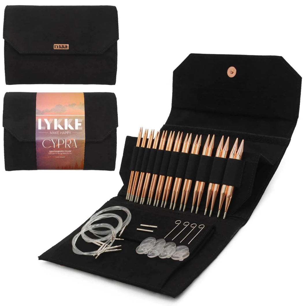 LYKKE 5” Cypra Copper Interchangeable Needle Set