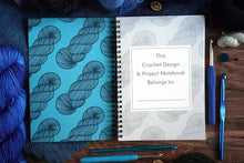 Load image into Gallery viewer, The Crochet Design &amp; Project Notebook / Sea
