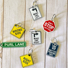 Load image into Gallery viewer, Knitting Traffic Signs - Stitch Markers (set of 7)

