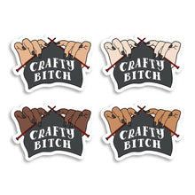 Load image into Gallery viewer, Crafty Bitch Sticker: Matte / D
