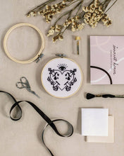 Load image into Gallery viewer, 'Gothic Heart' Cross Stitch Kit
