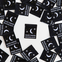 Load image into Gallery viewer, Made Under Moonlight - Sewing Woven Clothing Label Tags
